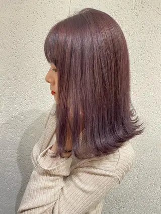ミディアム トップスタイリスト/ アユミのヘアスタイル