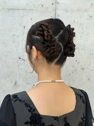 ヘアアレンジ 🦋ワンカラー🦋 ひろこ/亀戸 錦糸町のヘアスタイル