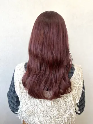 ロング カラー うる艶カラー💕🫧 武笠 友香🤍のヘアスタイル