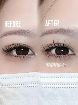 マツエク・マツパ LASH Muse AKOのマツエク・マツパデザイン