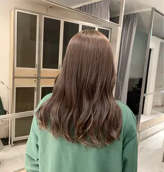 セミロング カラー ヘアアレンジ 艶髪/レイヤーカット 🐣misakiのヘアスタイル