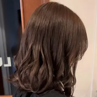 ミディアム カラー aren ／透明感colorのヘアスタイル