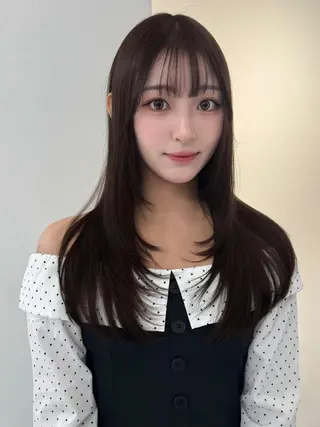 ロング Rita/髪質改善/ ブリーチなしWカラーのヘアスタイル