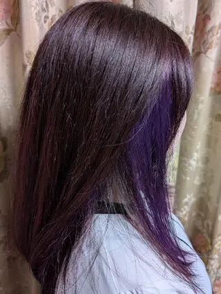 カラー 西 亜佑奈のヘアスタイル