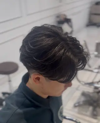 パーマ メンズ メンズデザインパーマ /児島颯斗のヘアスタイル
