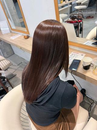 ロング YUNA🩵髪質改善 🩵ヘアセットのヘアスタイル