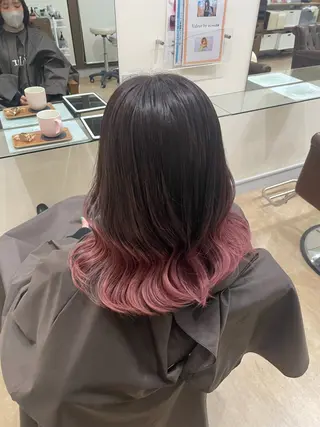 カラー 金森 実海のヘアスタイル