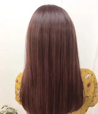 ロング カラー ヘアアレンジ 柔らか垢抜けｶﾗｰと ｶｯﾄ🫧ASUKAのヘアスタイル