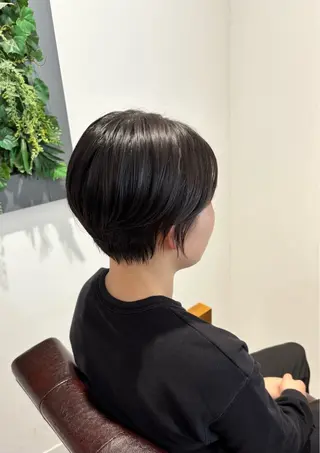 ショート 🎀すず🎀レディー ス/メンズのヘアスタイル