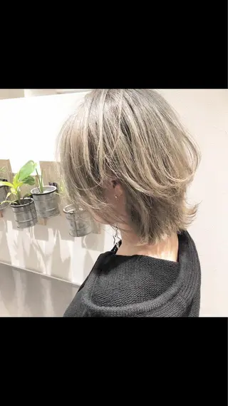 ショート カラー メンズパーマ特化🏅 中村 凌のヘアスタイル