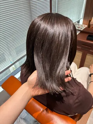 ショート カラー ヘアアレンジ 💟Opus/ Mizuki🐕💟のヘアスタイル