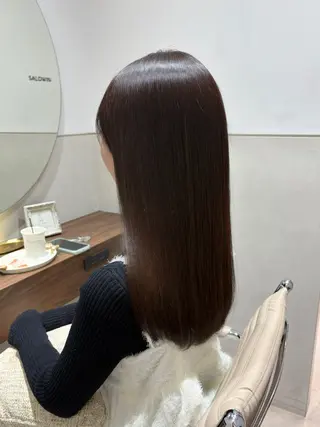 セミロング カラー 艶カラー／ 髪質改善／arisaのヘアスタイル