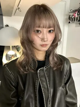 ロング カラー MISAKI 福岡美容室のヘアスタイル