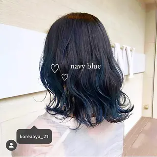 セミロング 立山 綾華のヘアスタイル