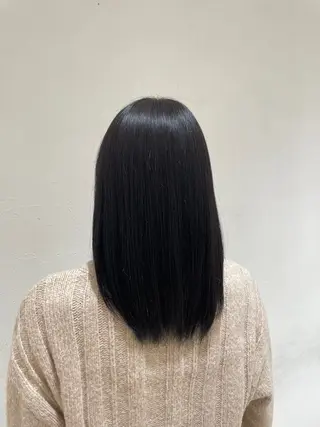セミロング 小林 穂乃里のヘアスタイル