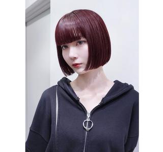 ミディアム カラー ITbyALBUM 浦和店のヘアスタイル