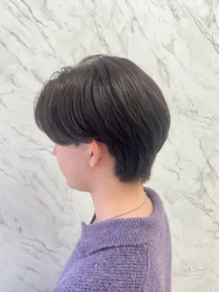ミディアム メンズ 🤍透明感カラー︎ 🤍YUURI🤍のヘアスタイル
