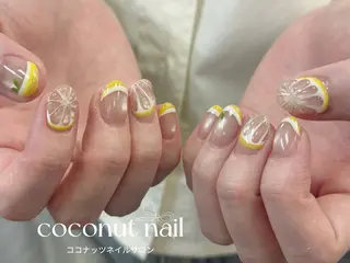 ネイル 神田 ココナッツのネイルデザイン
