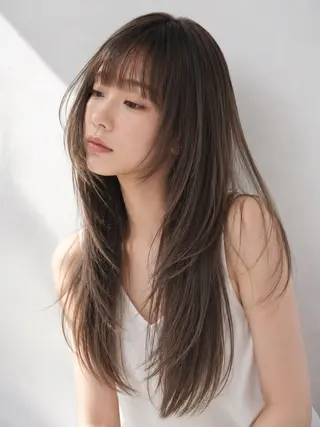 ロング pia 薬院のヘアスタイル