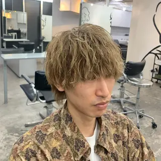 ショート カラー メンズ メンズ特化美容師/ 藤戸 椋のヘアスタイル