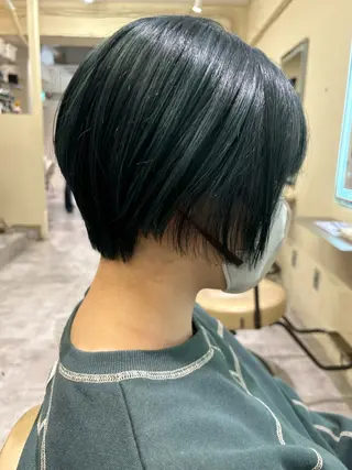 ショート カラー ヘアアレンジ 💟Opus // Mizuki🐕のヘアスタイル