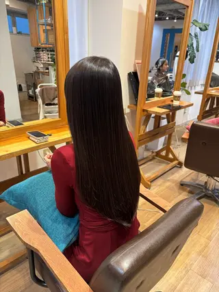 ロング RINNO🌷透明感 カラー/髪質改善のヘアスタイル