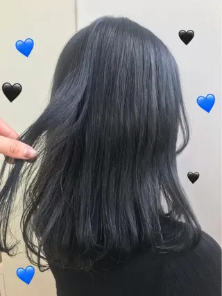 ミディアム カラー 新宿駅近♡個室 ♡関口三都季🌜のヘアスタイル