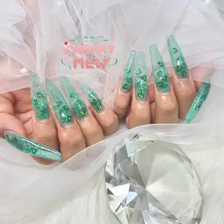 ネイル あかり🍒/ ガーリーネイル🎀‎のネイルデザイン