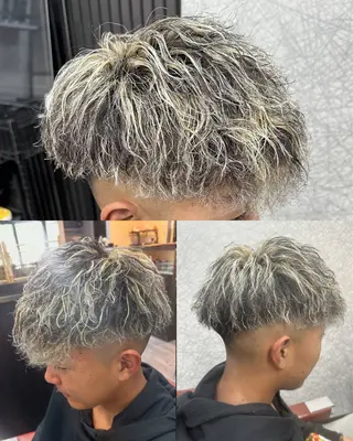 ショート カラー 田島 颯人のヘアスタイル