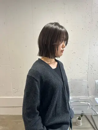 ショート ハッシュカット🎀 レイヤーカットのヘアスタイル