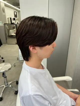 メンズ 曲がる縮毛矯正/ パーマ/佐野友尉のヘアスタイル