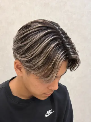 カラー メンズ バレイヤージュ特化｜ Takuのヘアスタイル