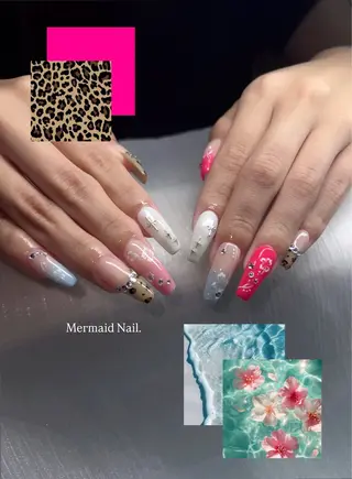 ネイル Mermaid Nail / りりかのネイルデザイン