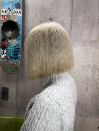 ショート ハイトーン/ブリーチ /ウルフ⛓️MAKIのヘアスタイル