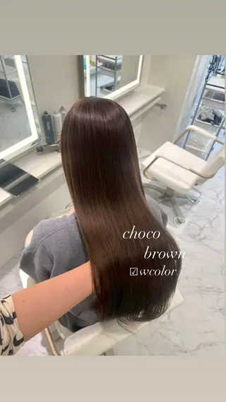 ロング ParveMix🫧 宮﨑 梨里のヘアスタイル