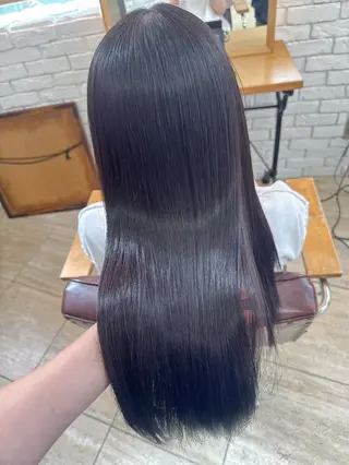 ロング デザインカラー/ ジュンナのヘアスタイル