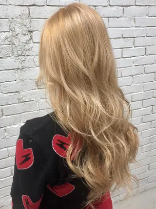 ロング カラー welring hair salonのヘアスタイル
