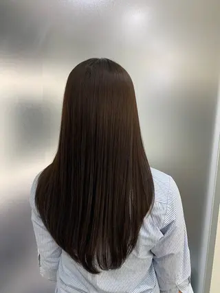 ロング 透明感カラー/ 髪質改善/しおりのヘアスタイル