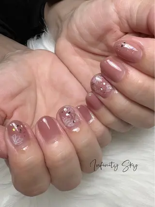 ネイル infinity skyのネイルデザイン