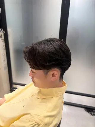 メンズ ✅曲がる縮毛矯正・ メンズ縮毛/森隆之介のヘアスタイル