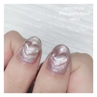 ミディアム ネイル 🐾enen style 🐾のネイルデザイン