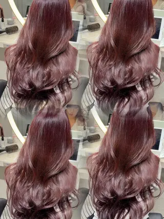 ロング カラー 佐渡優 365連勤する美容師のヘアスタイル