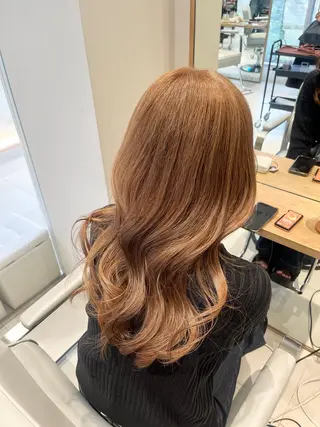 セミロング カラー 🎀透明感 カラー🎀ミズキのヘアスタイル