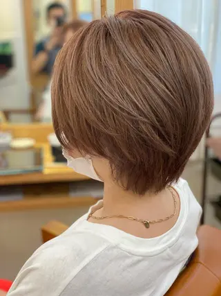 ショート カラー 森下 友 Dio...池袋のヘアスタイル
