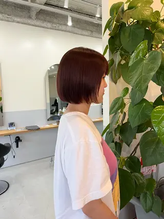 ショート 神谷 夏帆のヘアスタイル