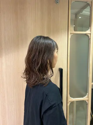 ミディアム パーマ Rosierbleu /和泉市/大工のヘアスタイル