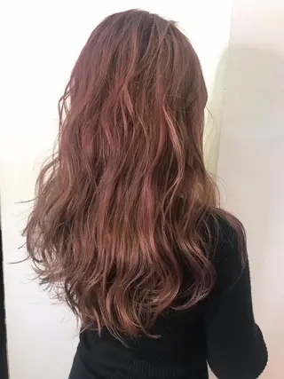 ロング カラー メンズ縮毛矯正 細谷碧海のヘアスタイル