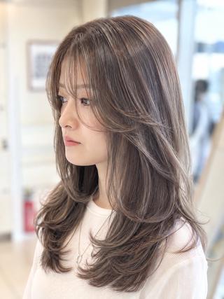 ロング カラー 金子 直樹のヘアスタイル