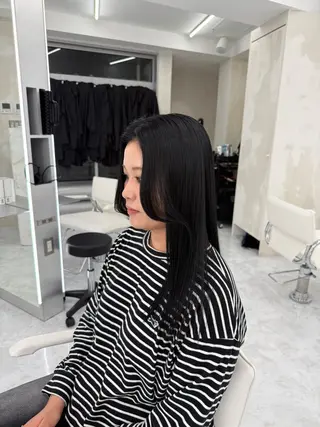 ロング カラー 透明感カラー 💋🩷りなのヘアスタイル