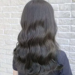 ロング カラー 縮毛矯正/ワンカラー モデル募集🫧羽夏のヘアスタイル